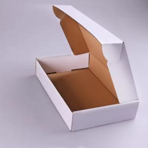 Luxury Eco Friendly Custom Hard Flip Top Garment T-Shirt Box White Small Folding Printed Corrugated Paper Packaging Box