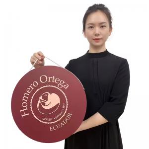 Custom Deluxe Magnetic Closure Flap Cardboard Packaging Luxury Round Rose Packaging Flower Gift Boxes With Hat