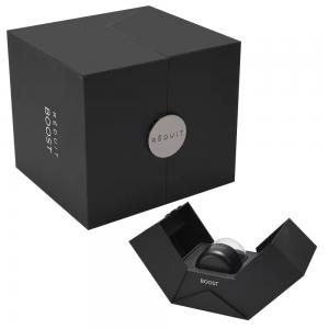 Custom Logo Print Rigid Cardboard 2 Two Piece Side Open Double Door Luxury Premium Magnetic Packaging Paper Gift Boxes