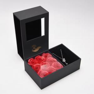 New Design Custom Logo Black Mailer Jewelry Jewellery Box Folding Cardboard Gift Packaging Boxes